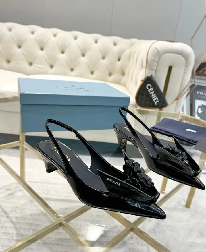 hype Prada flat shoes