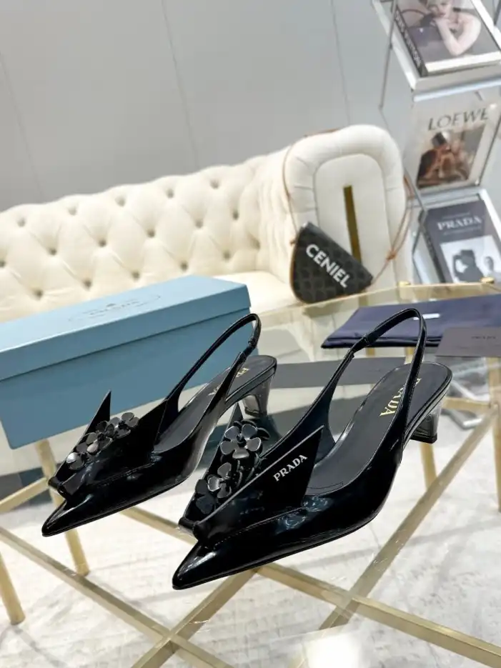 hype Prada flat shoes