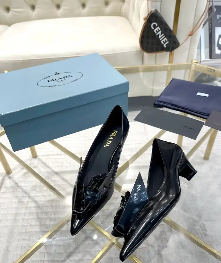 hype Prada flat shoes