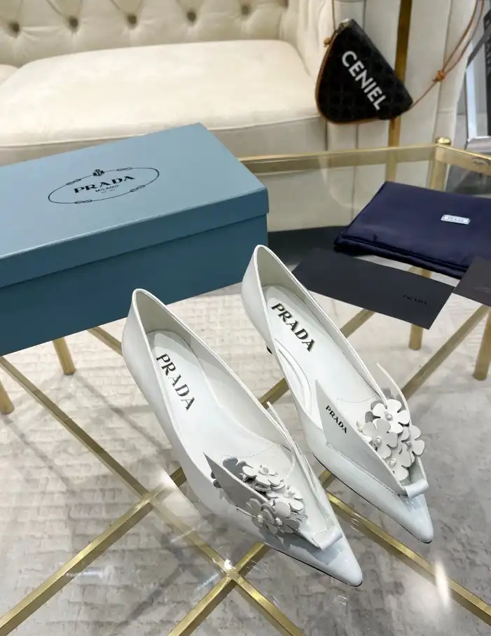 hype Prada flat shoes