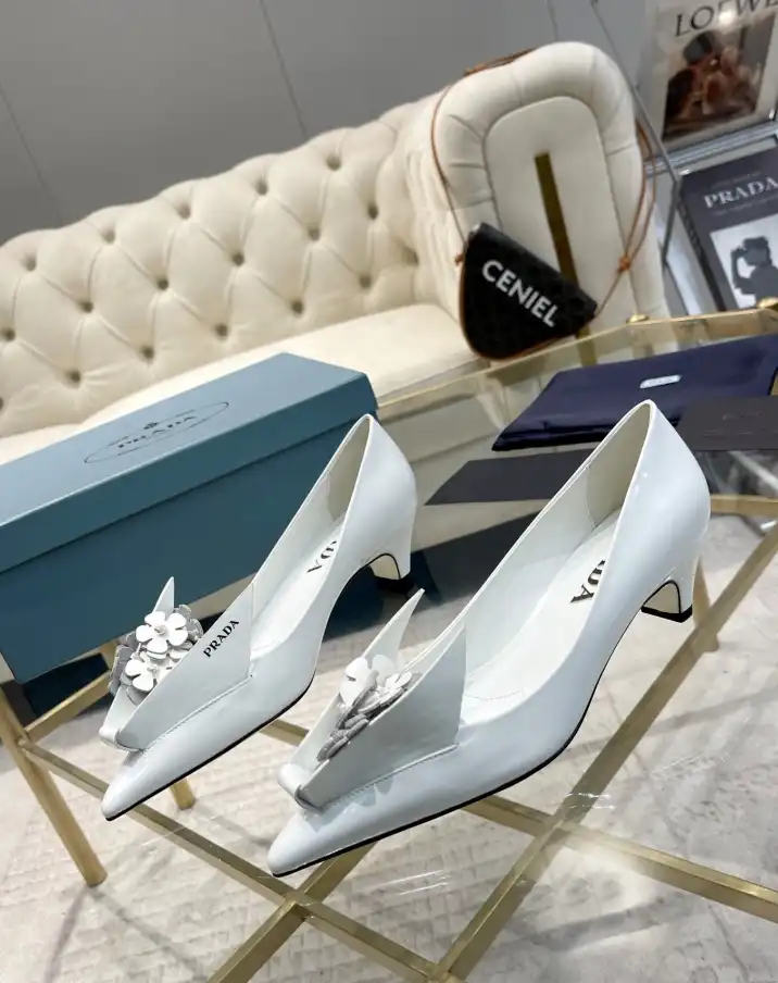 hype Prada flat shoes