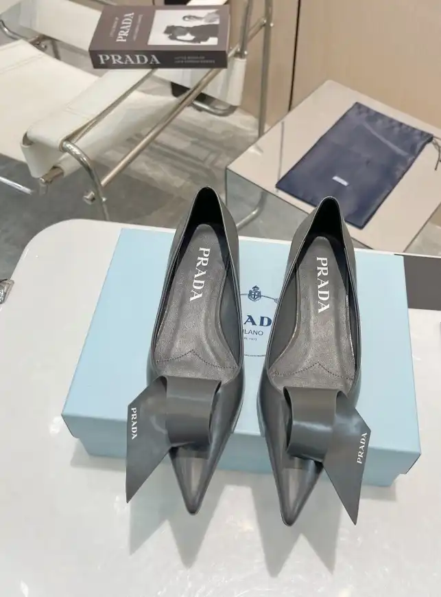 hype Prada flat shoes