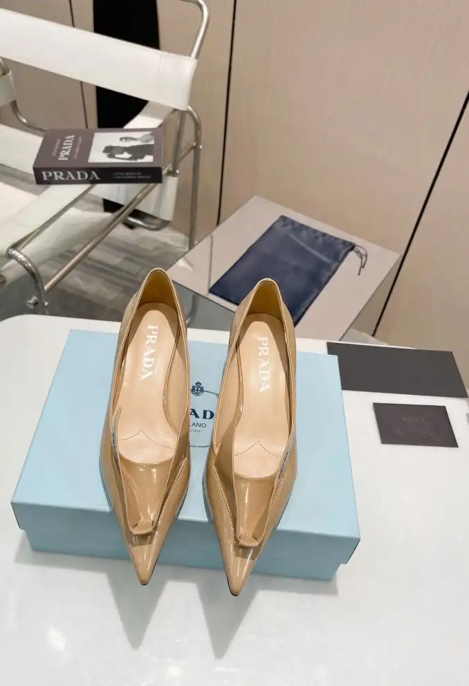 hype Prada flat shoes