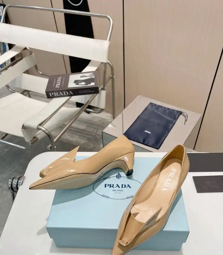 hype Prada flat shoes