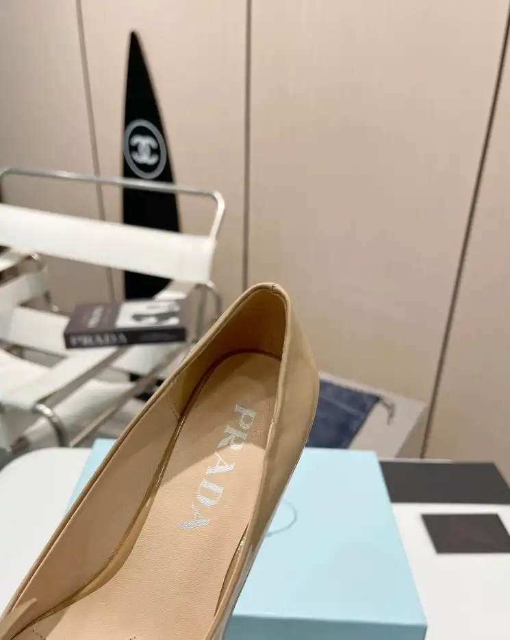 hype Prada flat shoes