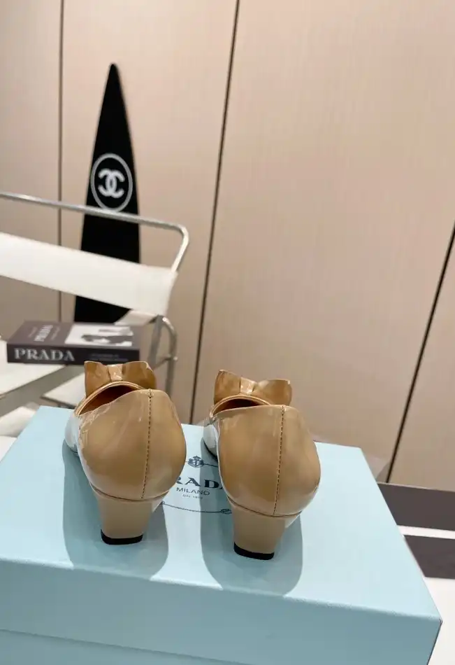 hype Prada flat shoes