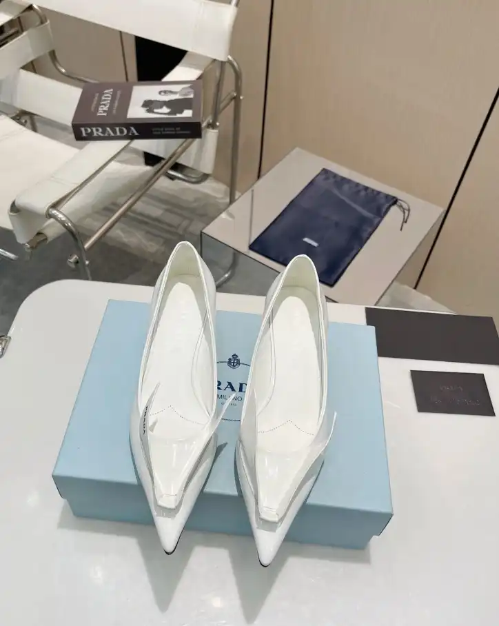 hype Prada flat shoes