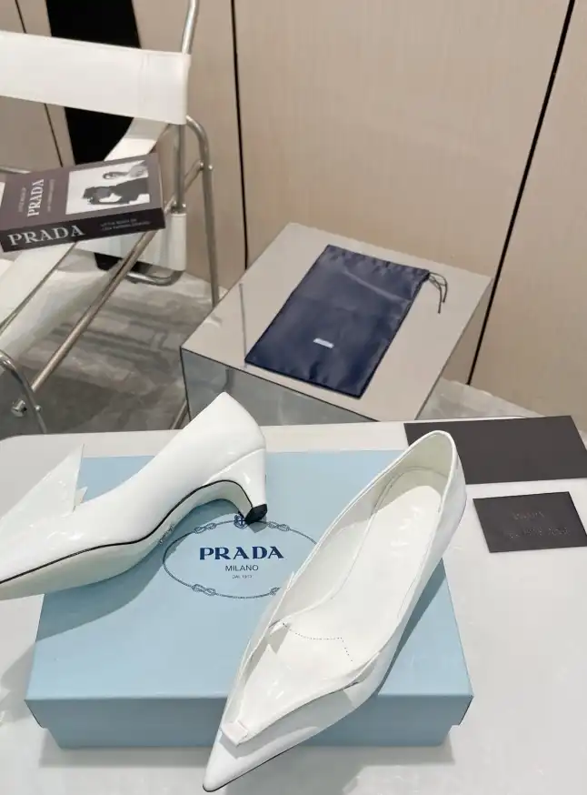 hype Prada flat shoes