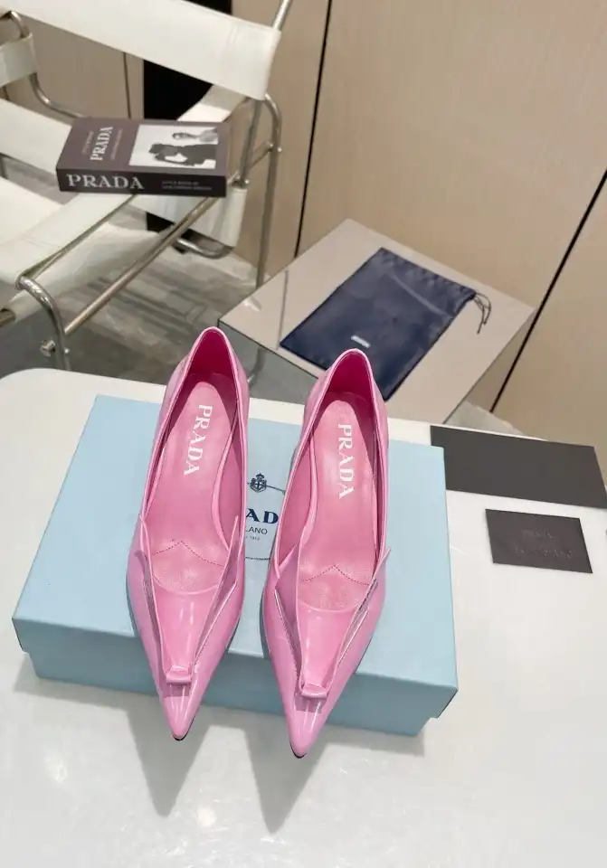 hype Prada flat shoes