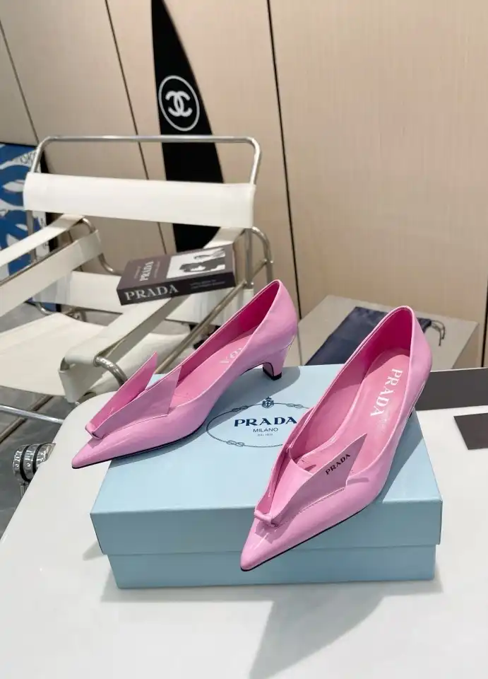 hype Prada flat shoes