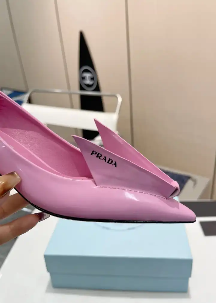 hype Prada flat shoes