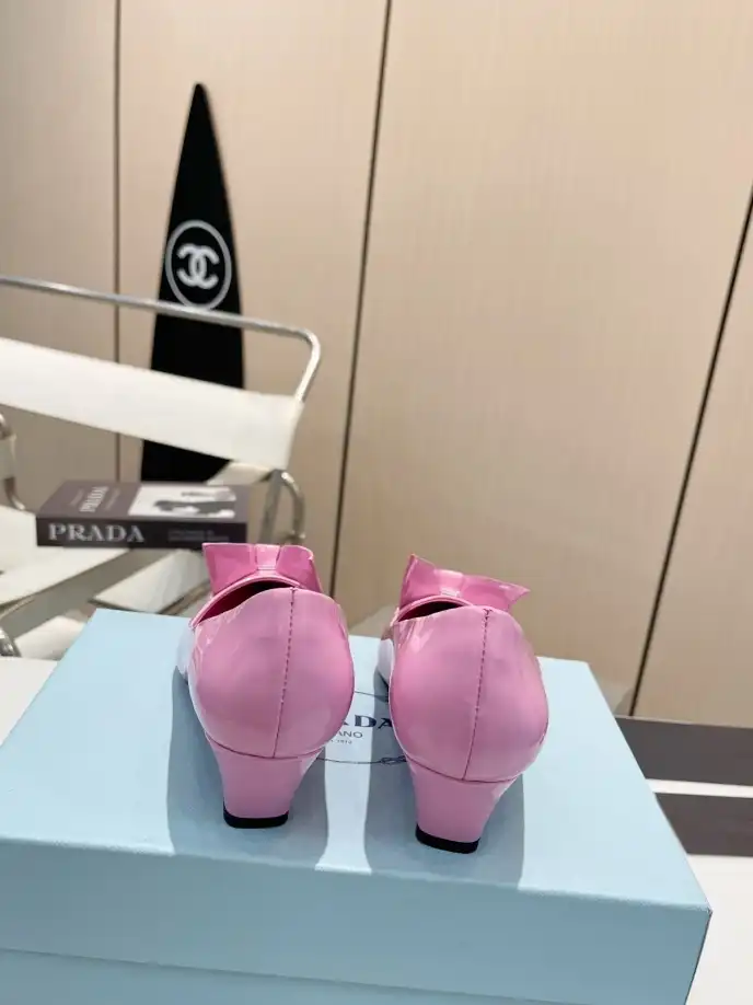 hype Prada flat shoes