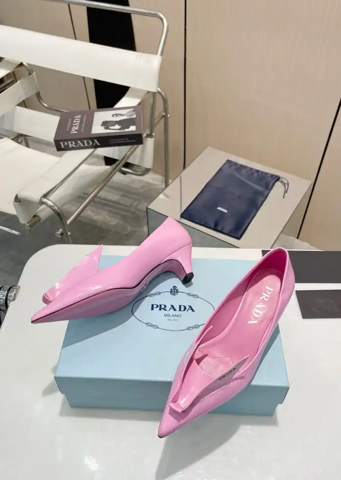 hype Prada flat shoes