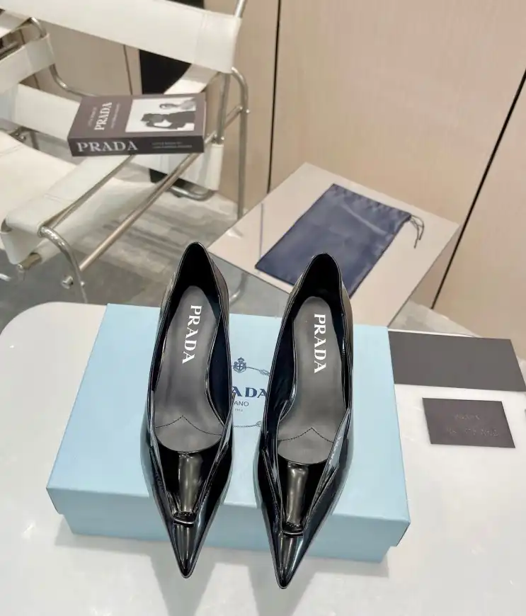 hype Prada flat shoes