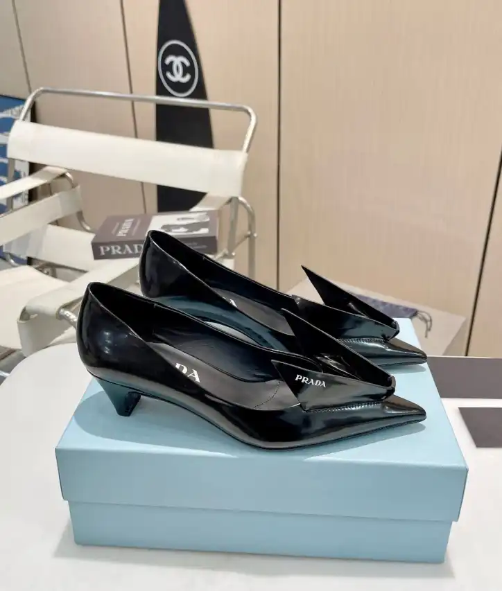 hype Prada flat shoes