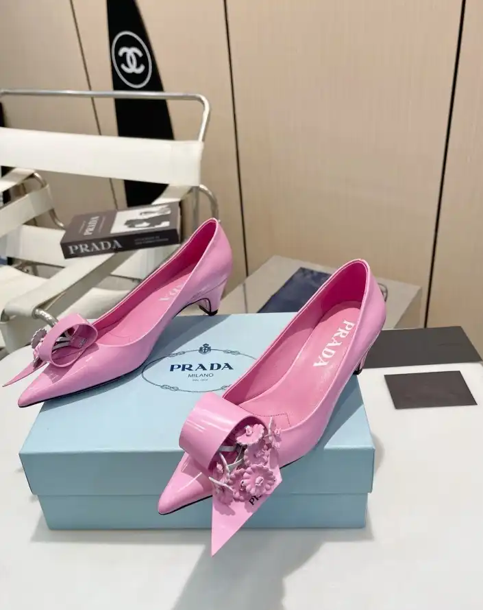 hype Prada flat shoes