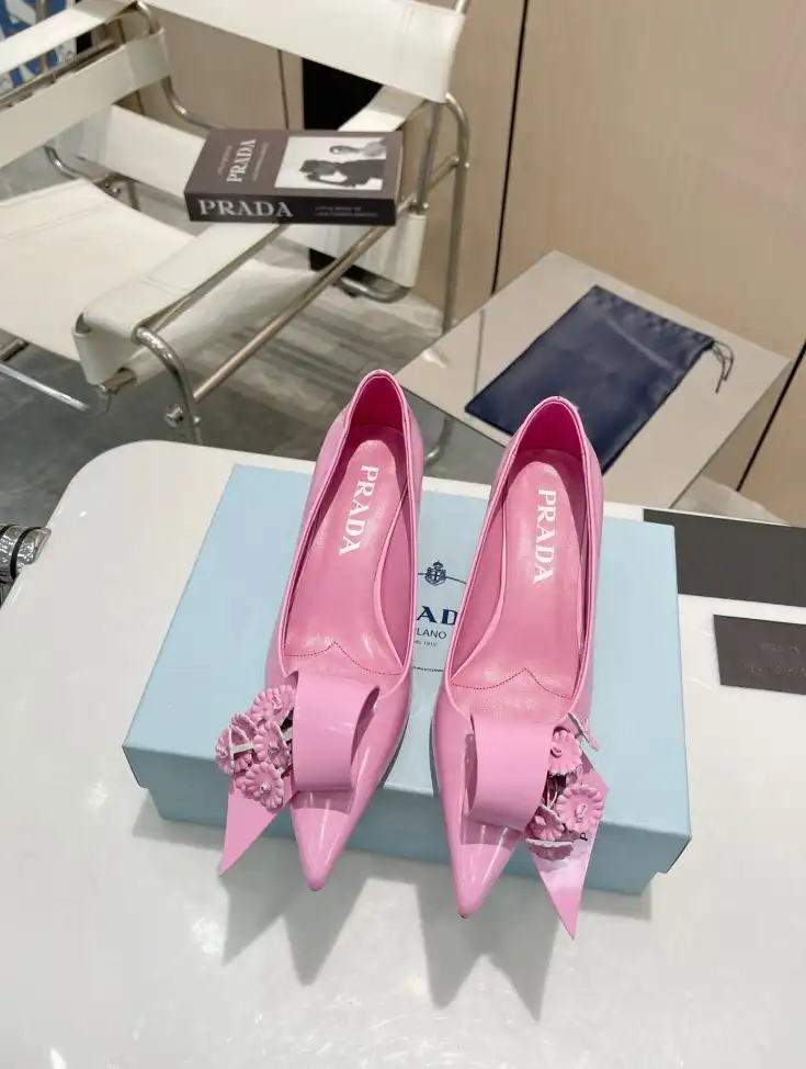 hype Prada flat shoes