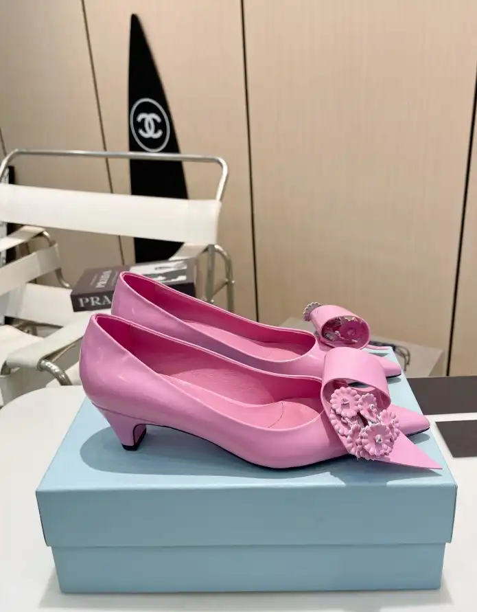 hype Prada flat shoes