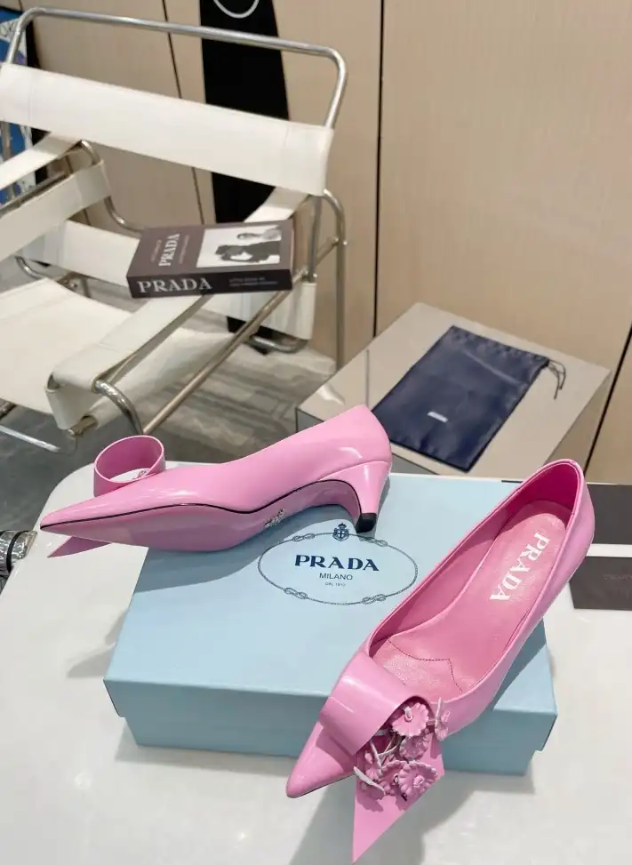 hype Prada flat shoes