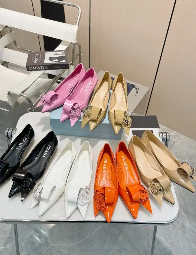 hype Prada flat shoes