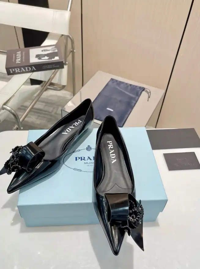 hype Prada flat shoes