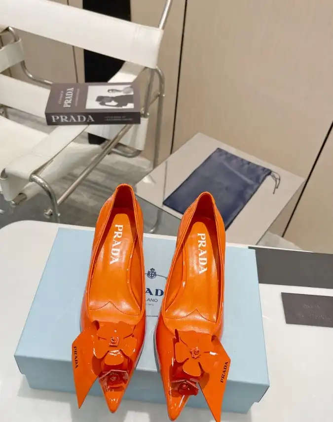 hype Prada flat shoes