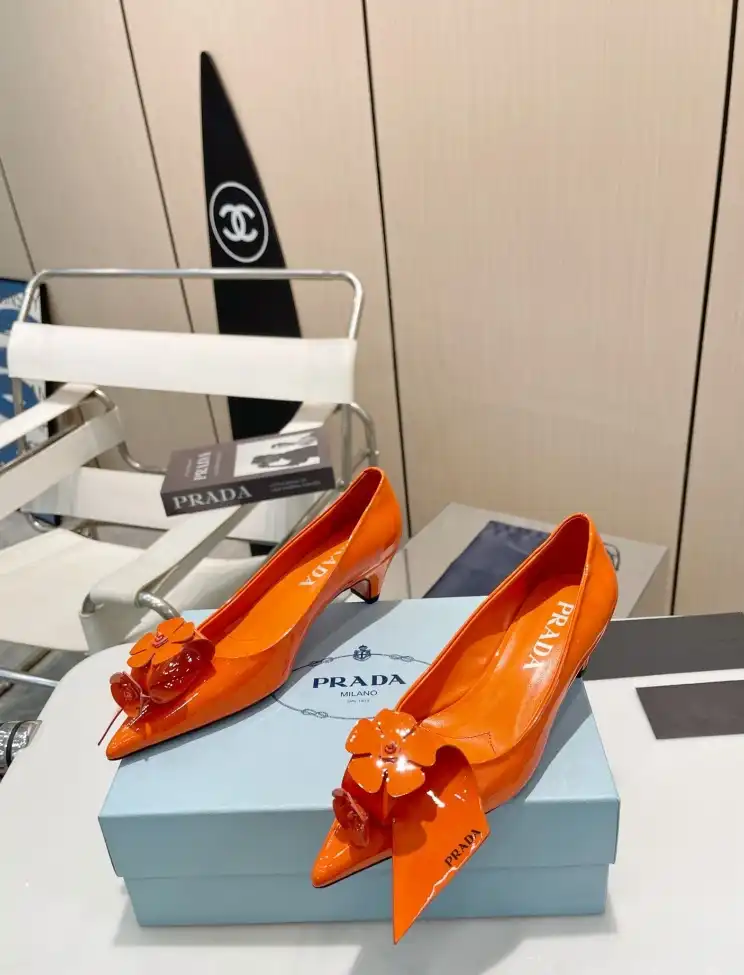 hype Prada flat shoes