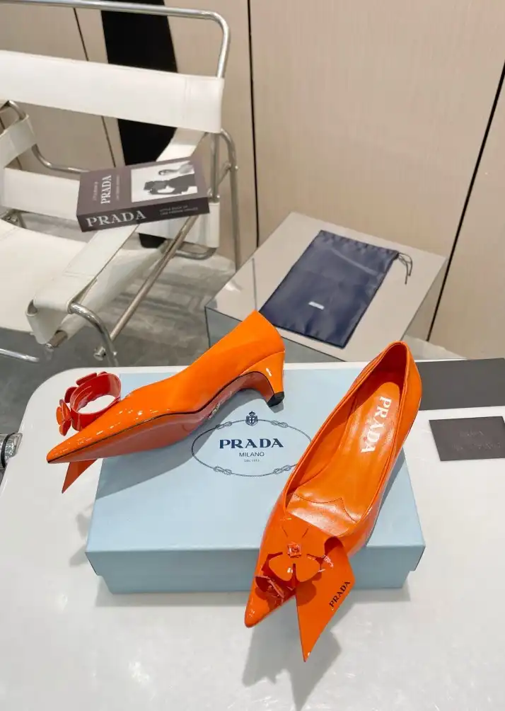 hype Prada flat shoes