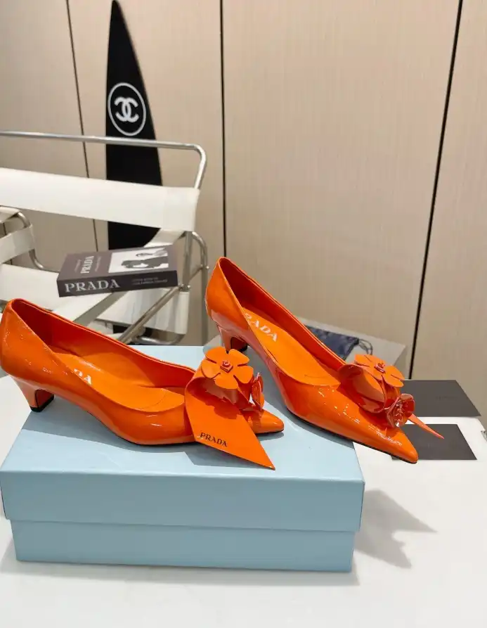 hype Prada flat shoes