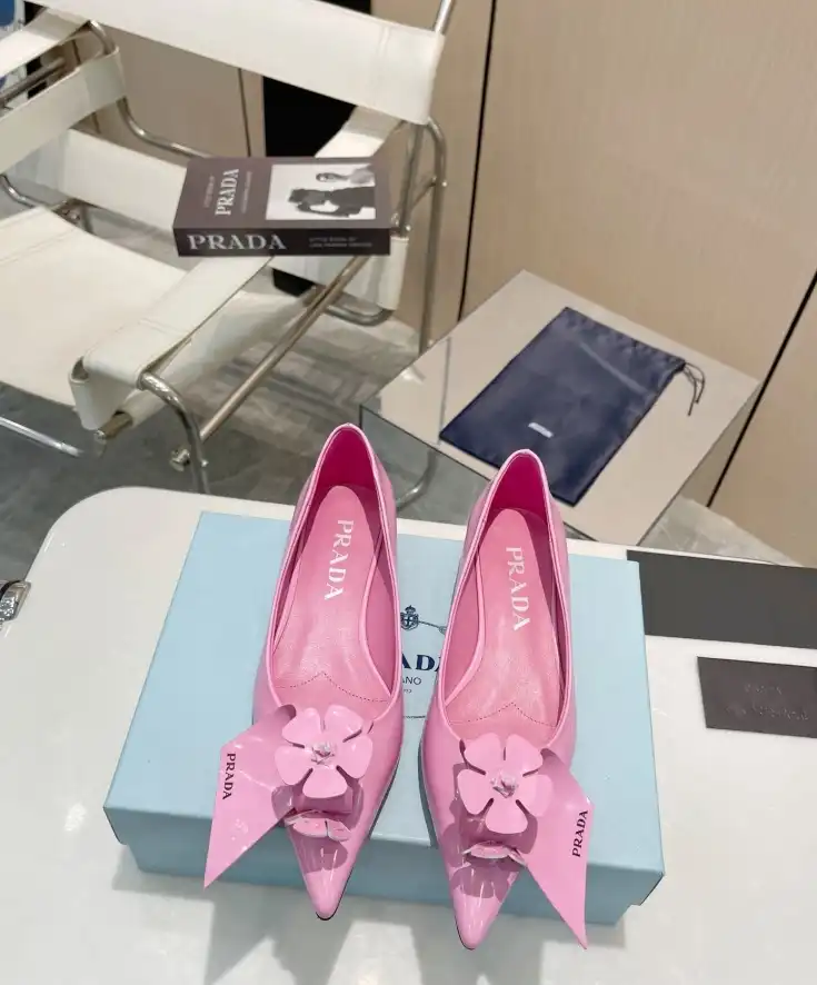 hype Prada flat shoes