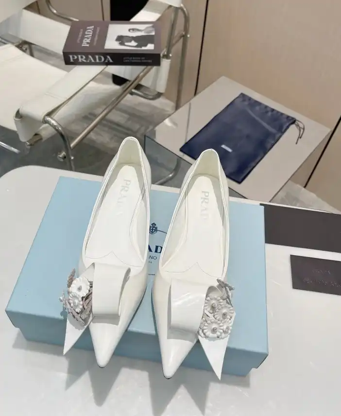 hype Prada flat shoes