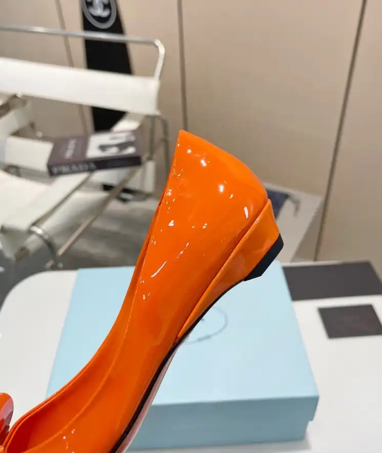 hype Prada flat shoes