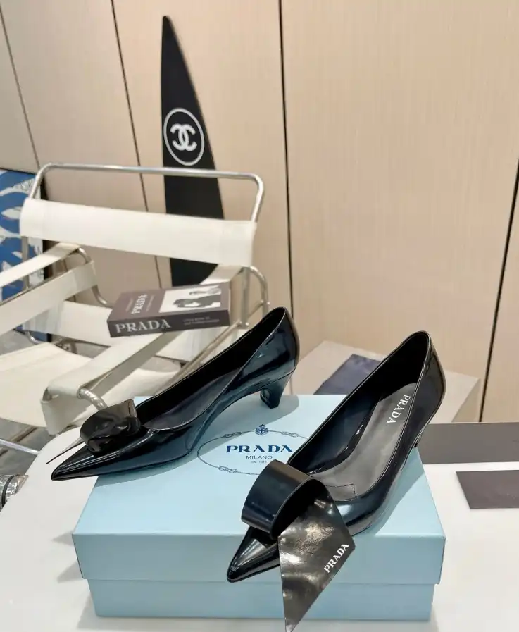 hype Prada flat shoes