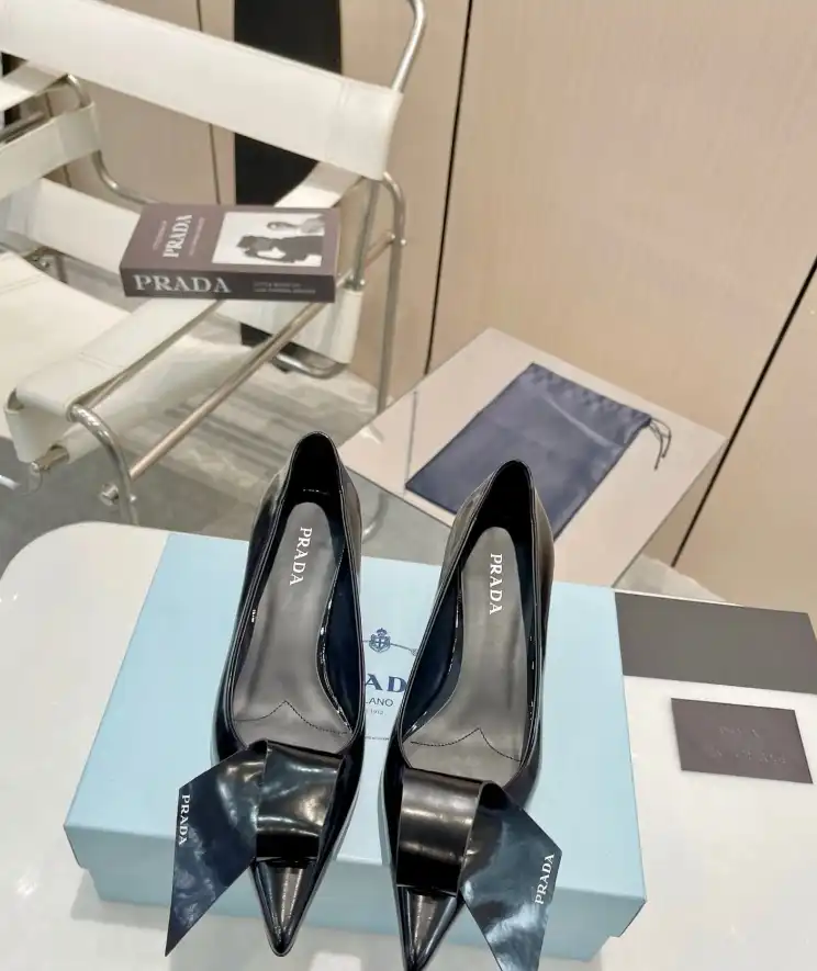 hype Prada flat shoes