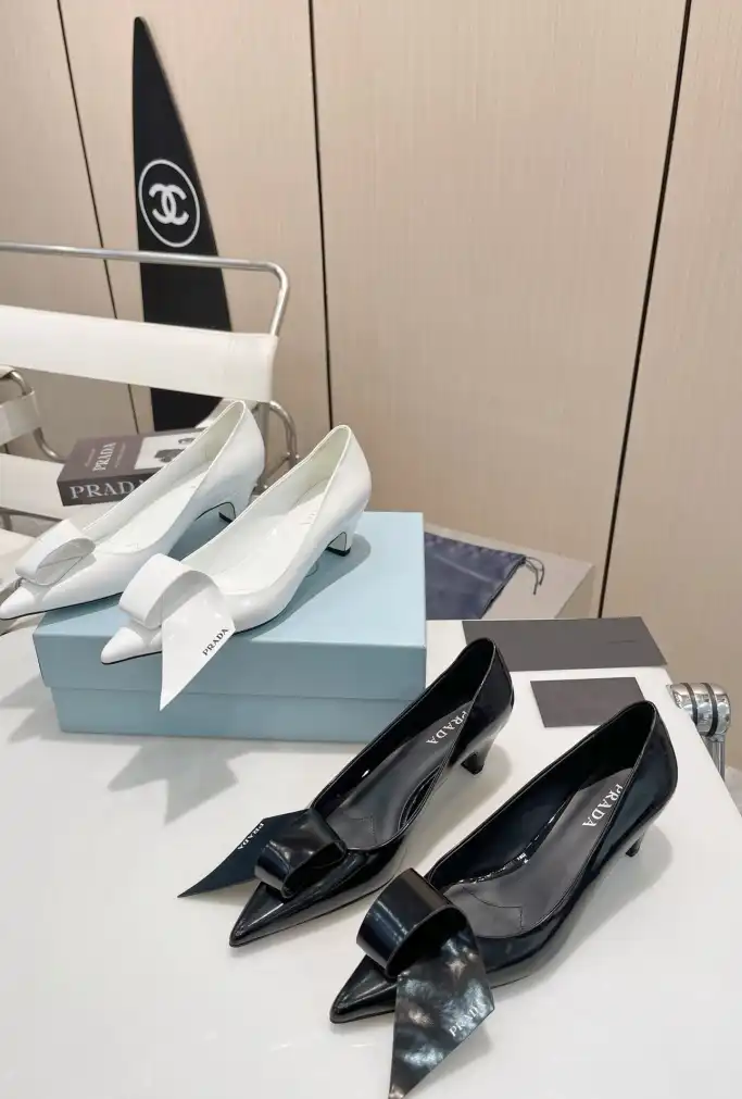 hype Prada flat shoes