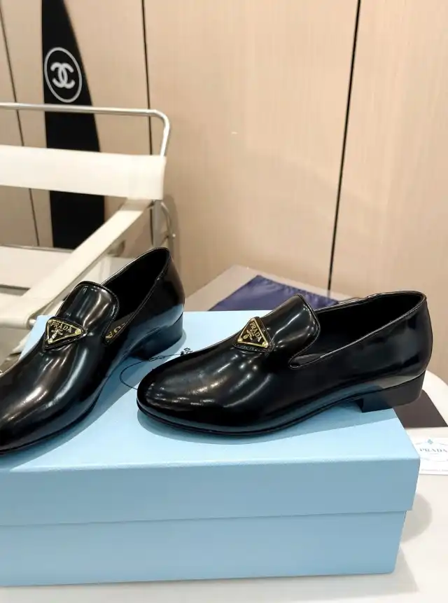 hype Prada Leather Shoes