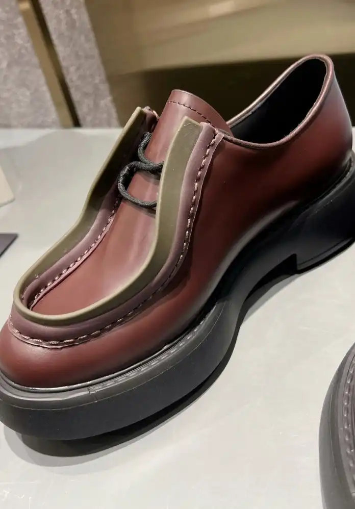 hype Prada Leather Shoes