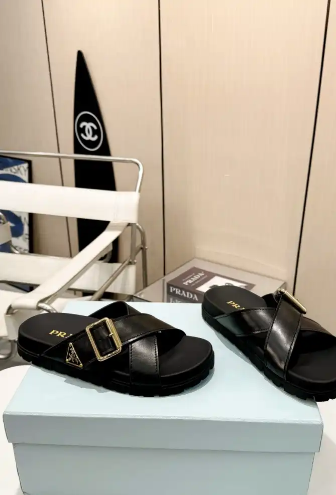 hype Prada Sandals