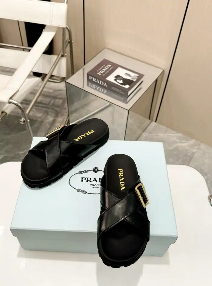 hype Prada Sandals