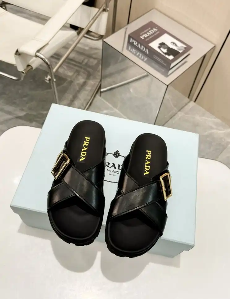 hype Prada Sandals