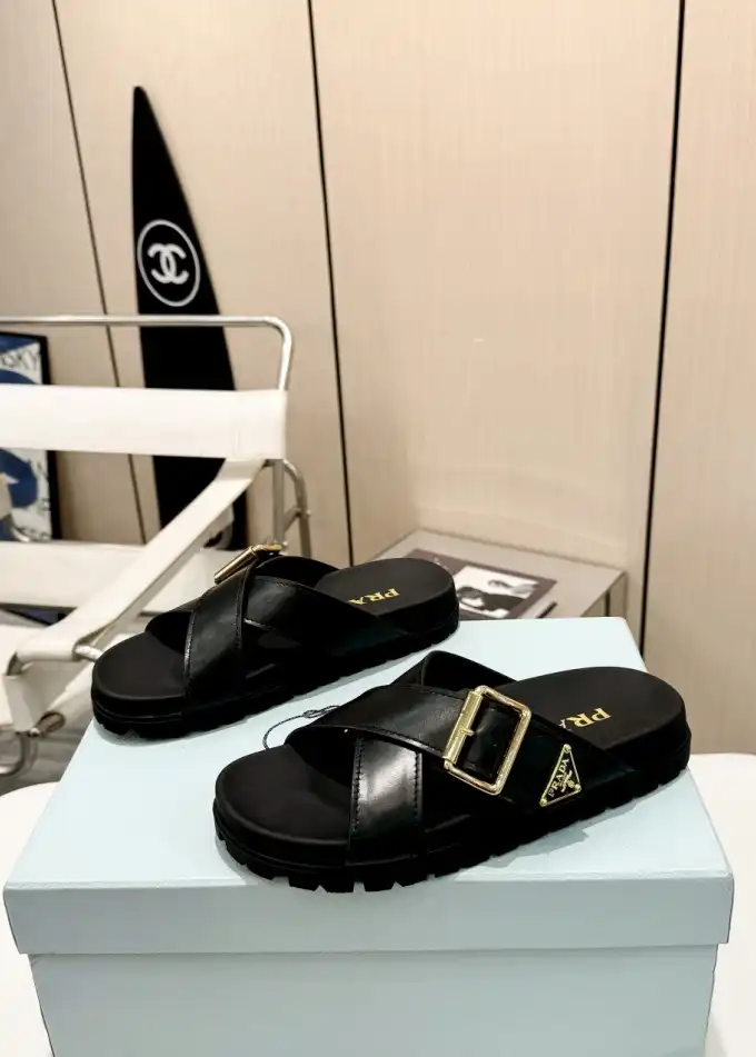 hype Prada Sandals