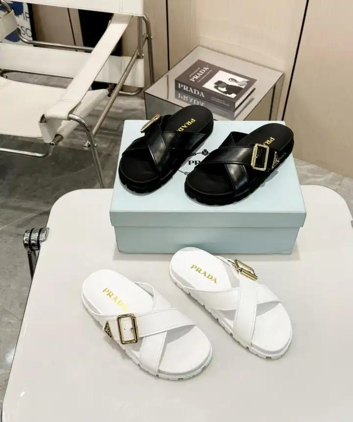 hype Prada Sandals