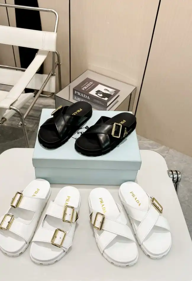 hype Prada Sandals