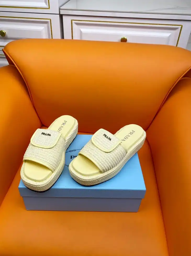 hype Prada Slippers