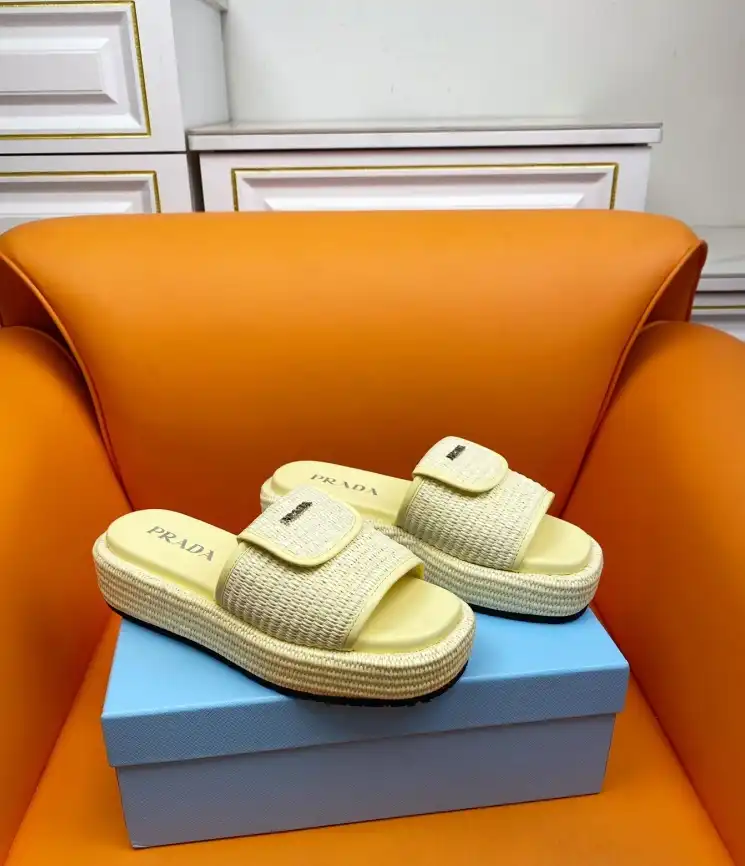 hype Prada Slippers