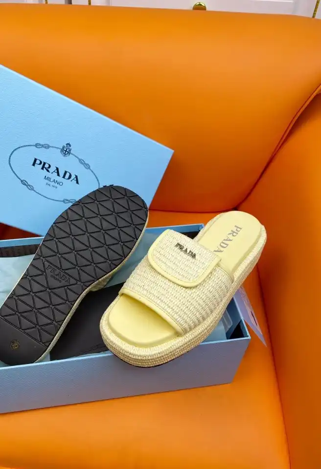 hype Prada Slippers