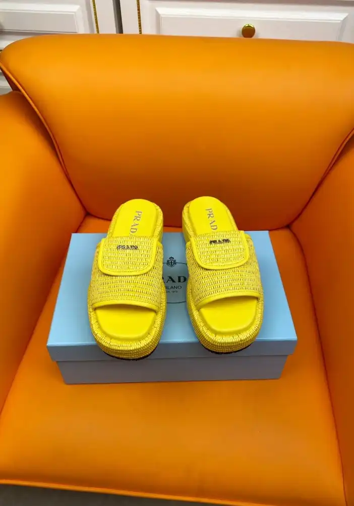 hype Prada Slippers