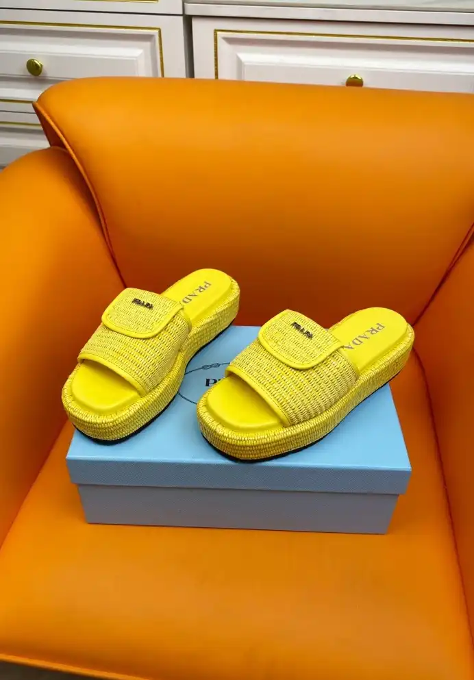 hype Prada Slippers