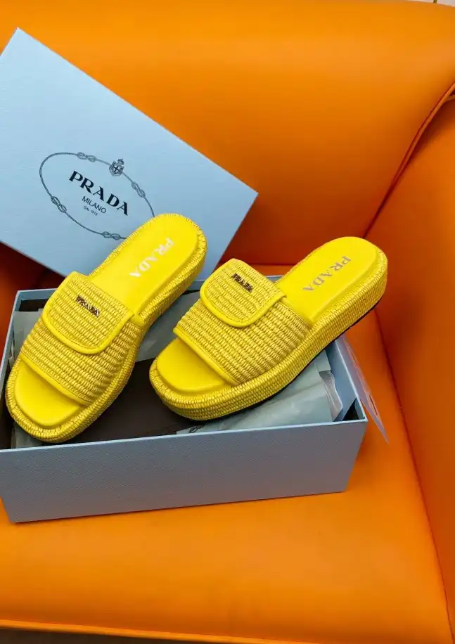 hype Prada Slippers