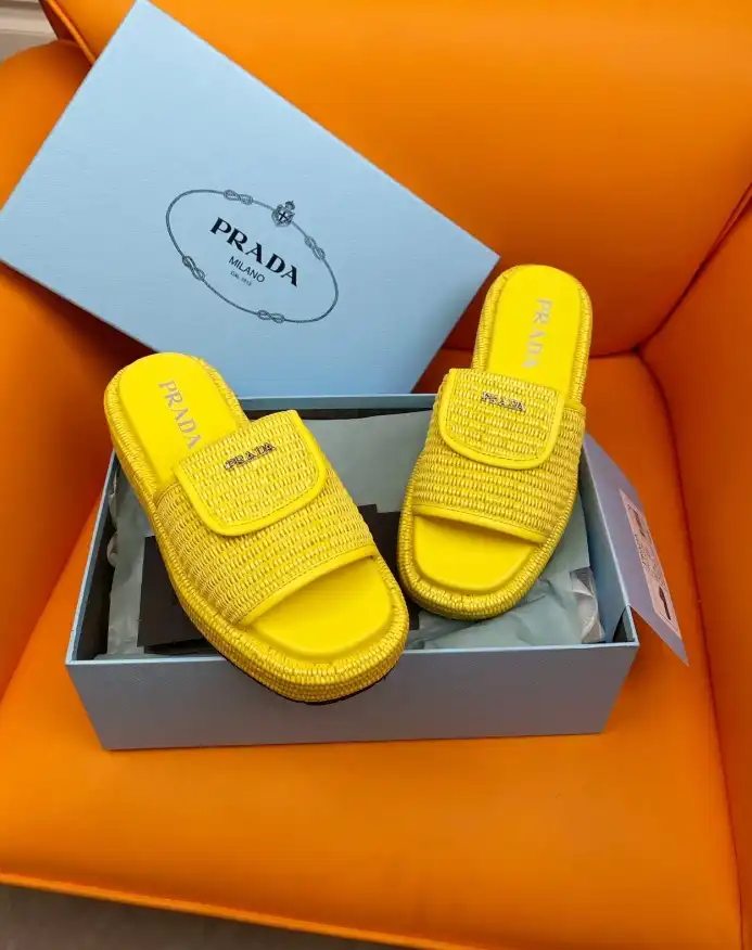 hype Prada Slippers